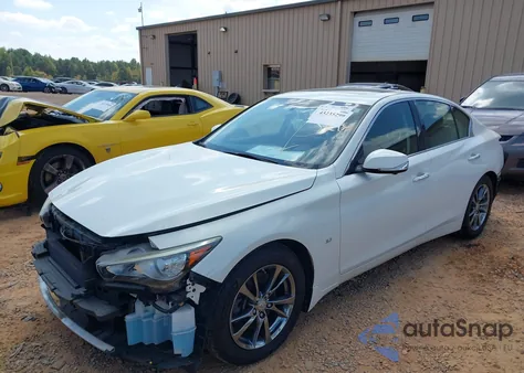 2015 Infiniti Q50 Premium z USA, uszkodzony, nr VIN JN1BV7AR4FM413964